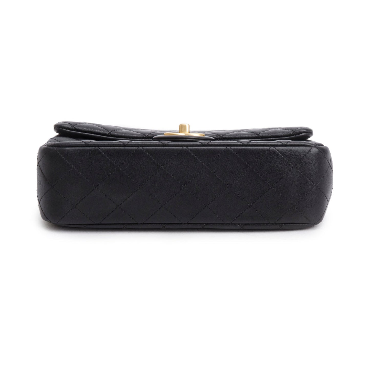 Chanel 2025 Black Lambskin Classic Flap