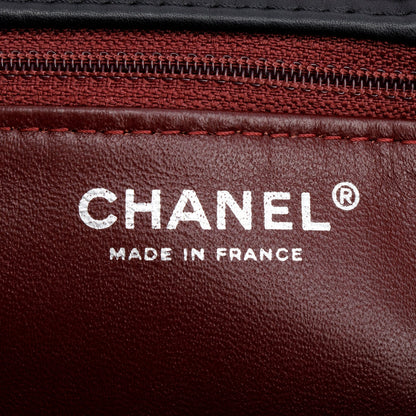 Chanel Black Lambskin Luxe Ligne Accordion Flap Bag