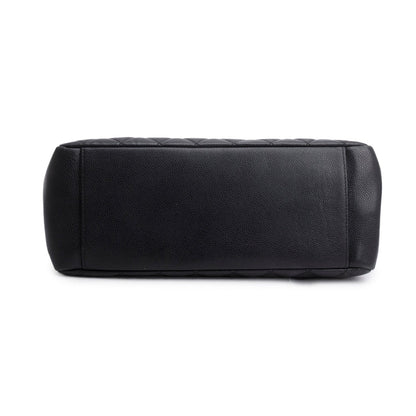 Chanel Black Caviar Leather Grand Shopping Tote (GST)