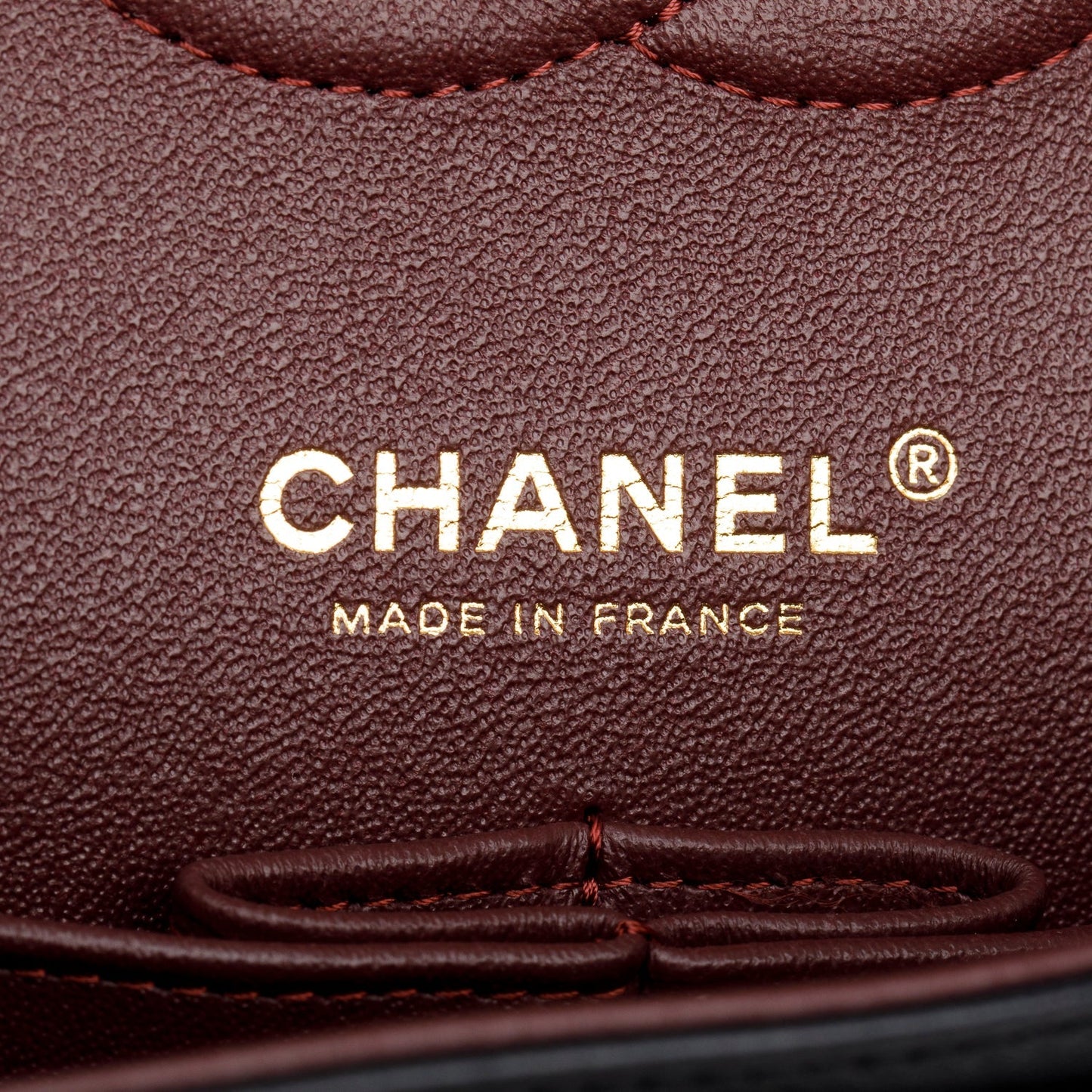 Chanel 2023 Black Quilted Lambskin Leather Classic Medium Double Flap Bag
