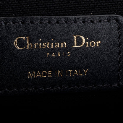 Christian Dior 2021 Blue Oblique 30 Montaigne Chain Flap Bag