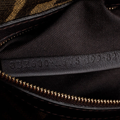 Fendi Zucca Jacquard FF 1974 Neon Baguette