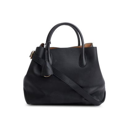 Christian Dior Supple Grained Calfskin Open Bar Tote Bag