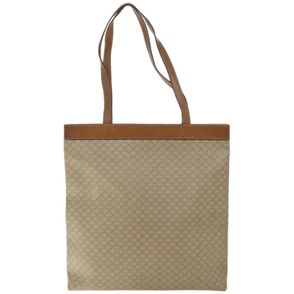 Luxury CELINE Macadam Canvas Tote Bag Beige  66821