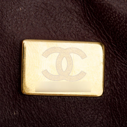 Chanel 2024 Black Quilted Lambskin Leather Classic Medium Double Flap Bag