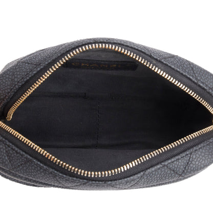 Chanel Black Caviar Quilted Mini Coco Tassel Camera Case