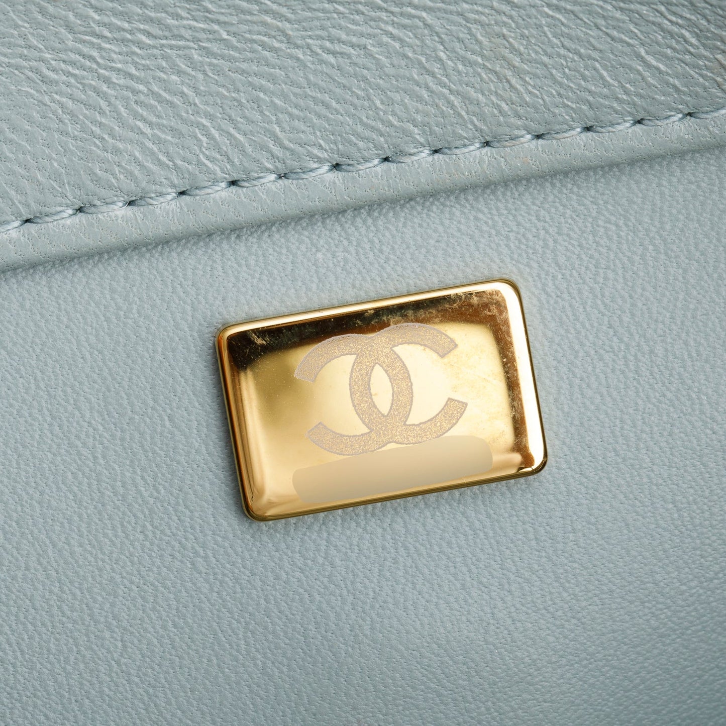 Chanel Blue Lambskin Quilted Large Trendy CC Dual Handle Flap