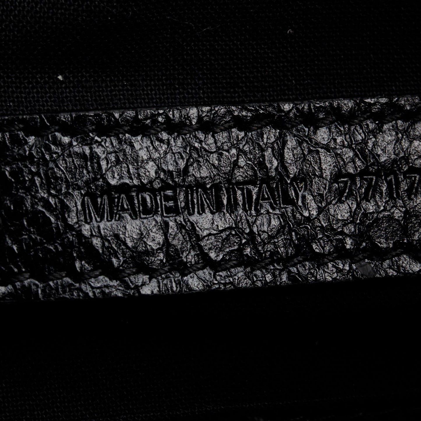 Balenciaga Black Agneau Arena Le Cagole Cylinder Bag