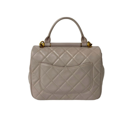 CHANEL Shoulder Bag lambskin pink Matrasse