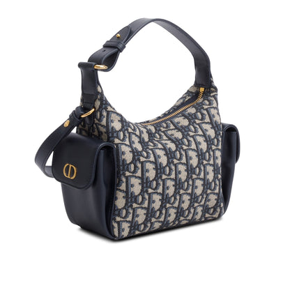 Christian Dior 2025 Blue Oblique Mini D-Dream Bag