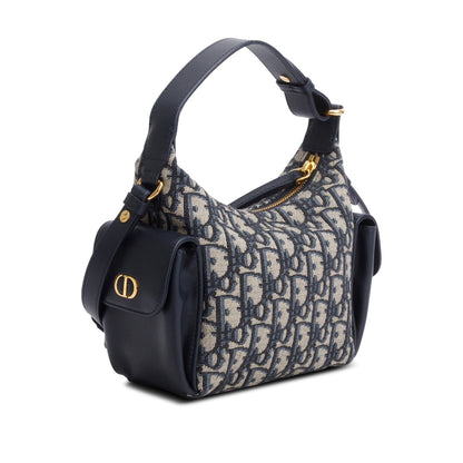 Christian Dior 2025 Blue Oblique Mini D-Dream Bag