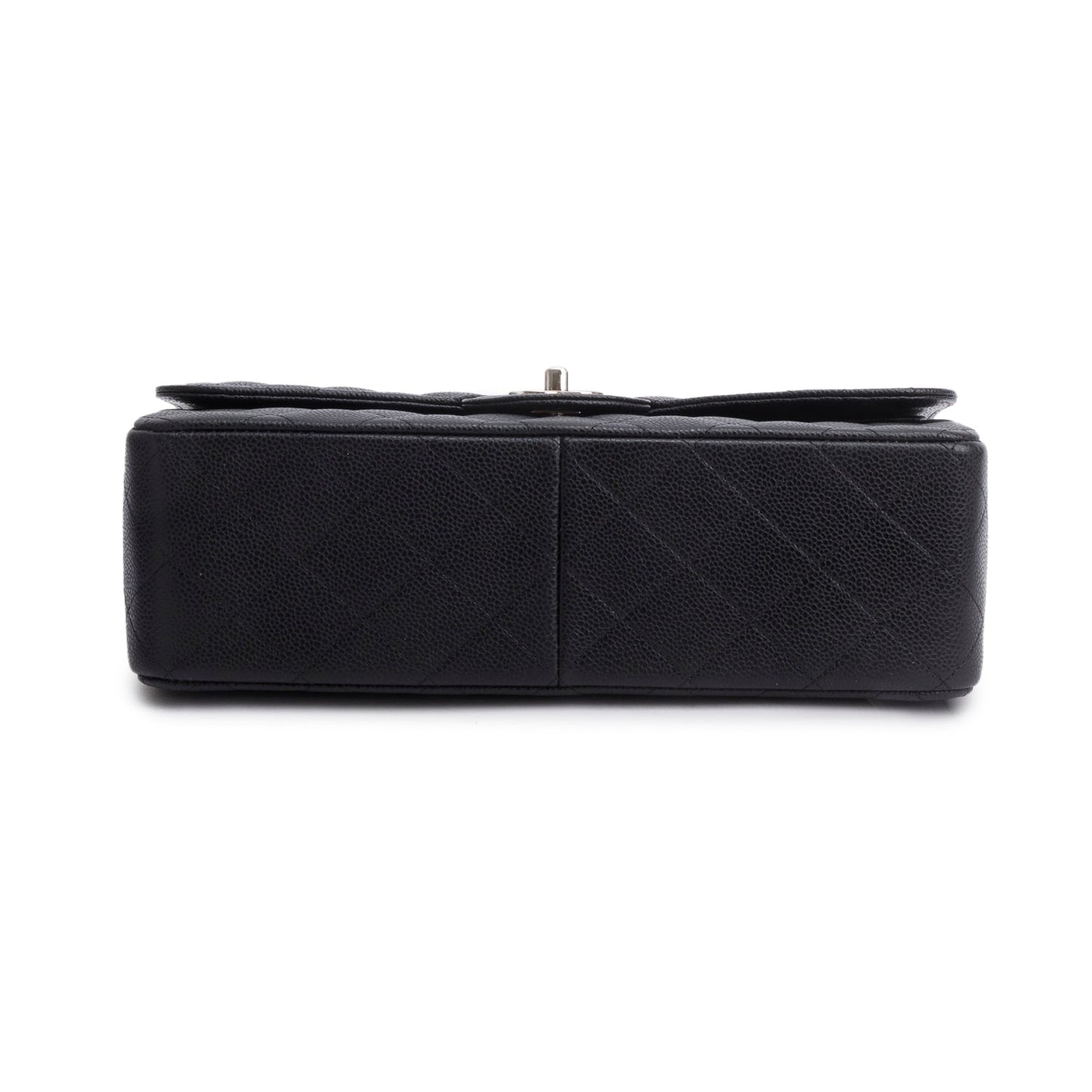 Chanel Black Caviar Jumbo Classic Double Flap Bag