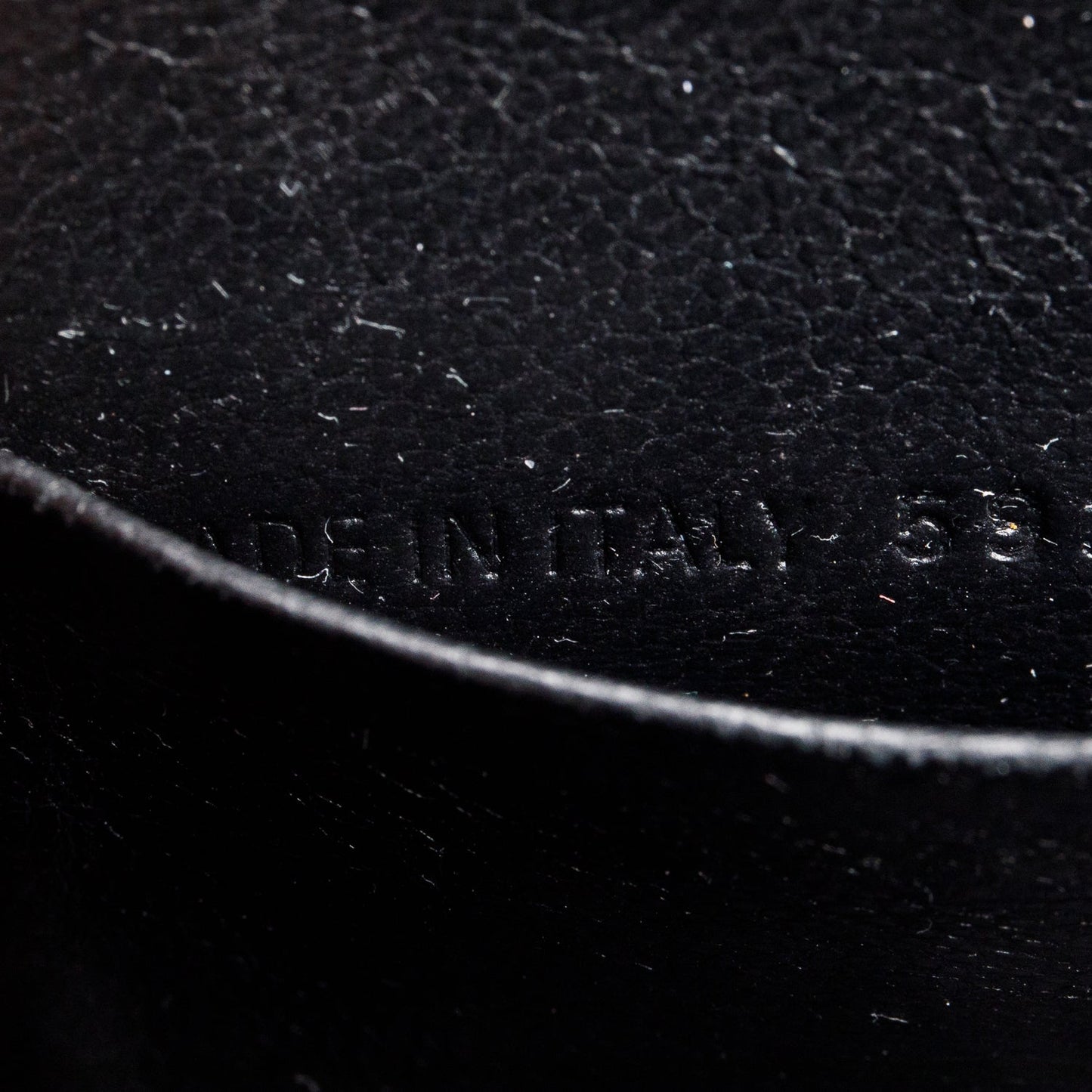 Balenciaga Black Leather Phone Holder Wallet on Chain