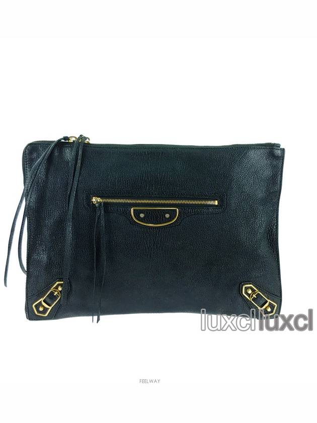 Luxury Balenciaga Trending 2025 Giant Edge Medium Clutch Bag 390186
