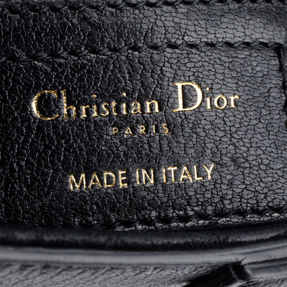 Christian Dior 2023 Black Calfskin Saddle Bag