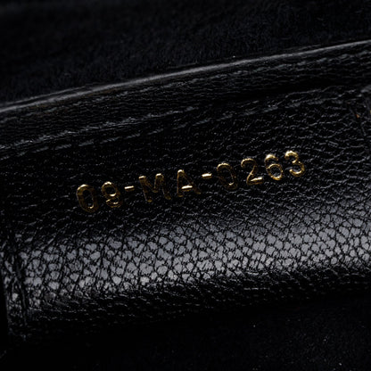 Christian Dior 2023 Black Calfskin Saddle Bag