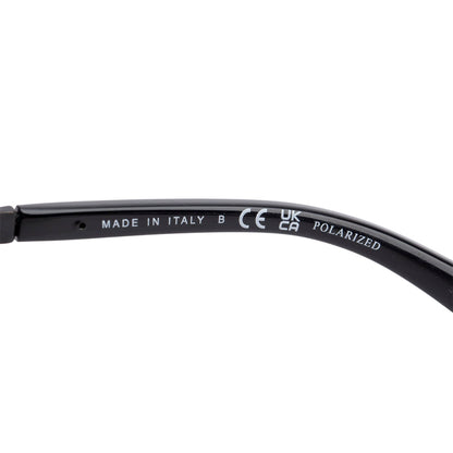 Chanel 5440 Black Acetate Logo Polarized Round Sunglasses