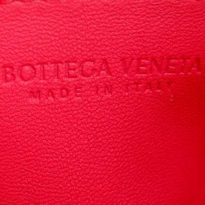 Bottega Veneta Pink Calfskin The Whirl Clutch