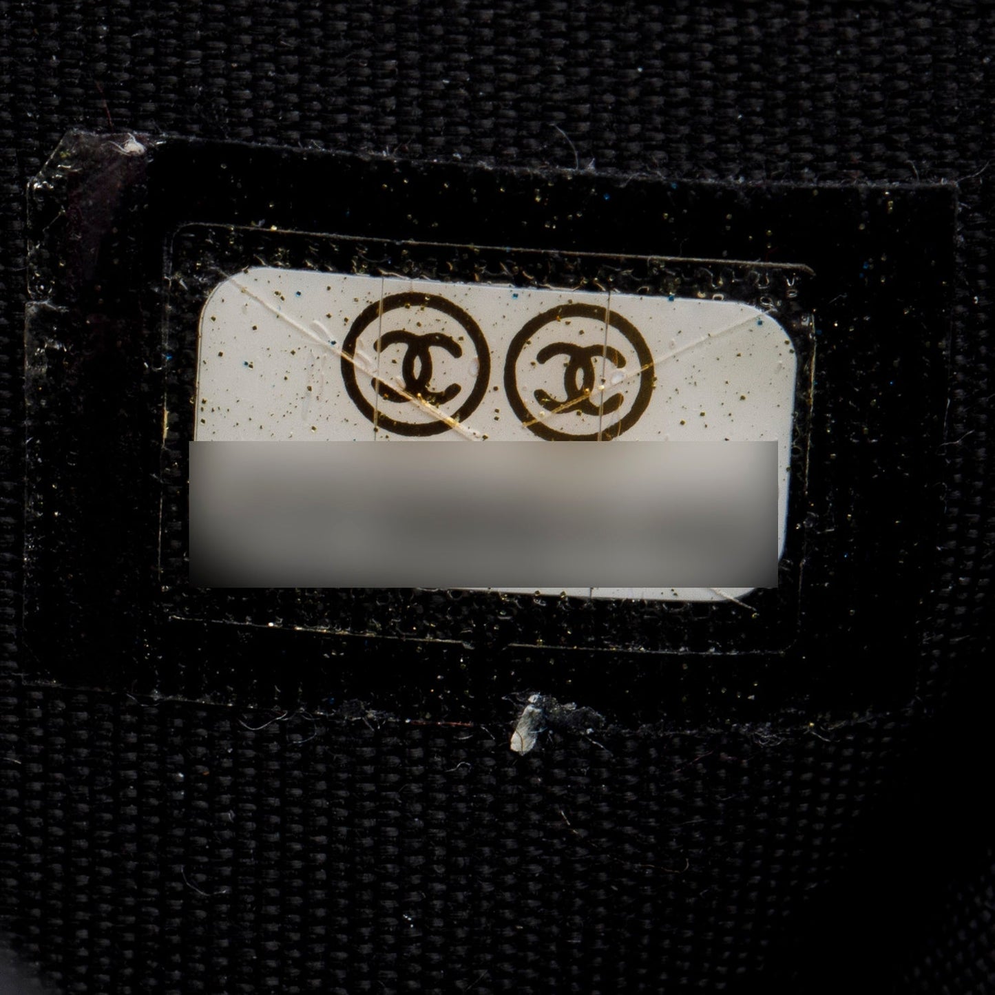 Chanel Black Lambskin Boy Flap Card Holder