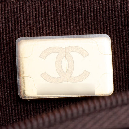 Chanel Burgundy Lambskin Quilted CC Logo Wallet on Chain