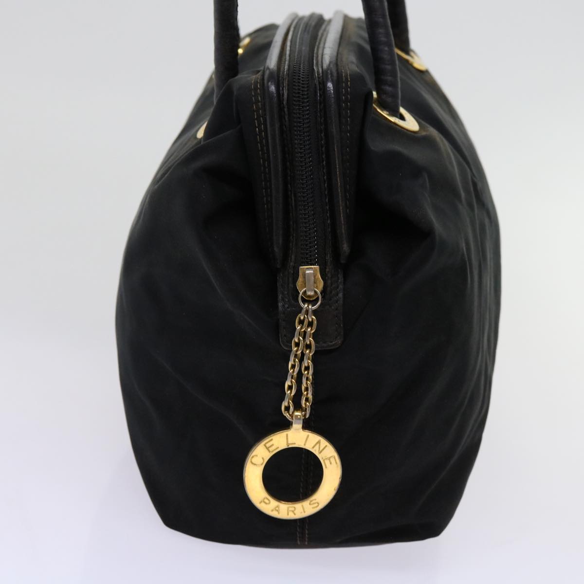 Luxury CELINE Tote Bag Nylon Black  67328