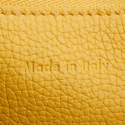 Celine Yellow Supple Grained Calfskin Small Big Bag