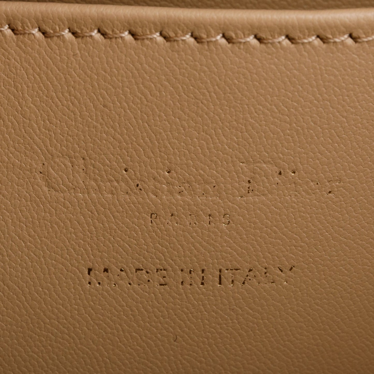 Chrisitan Dior 2024 Beige Lambskin Macrocannage Medium Caro Backpack