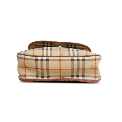 Burberry's Vintage Haymarket Check Crossbody Bag