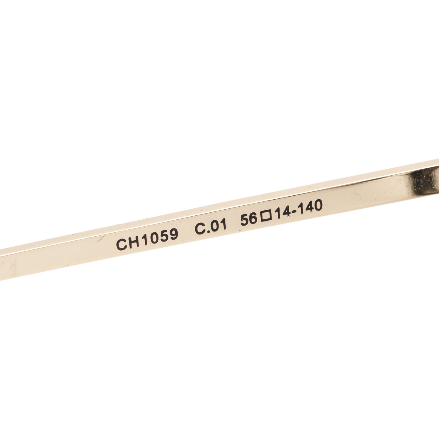 Chanel CH1059 Black Acetate Interlocking CC Logo Square Sunglasses