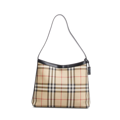 Burberry Beige Nova Check Shoulder Bag