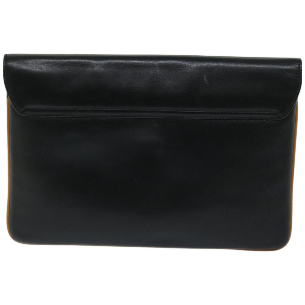 Luxury CELINE Clutch Bag Leather Black  67581