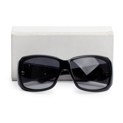 Christian Dior D2895 Black Acetate Strassy Sunglasses