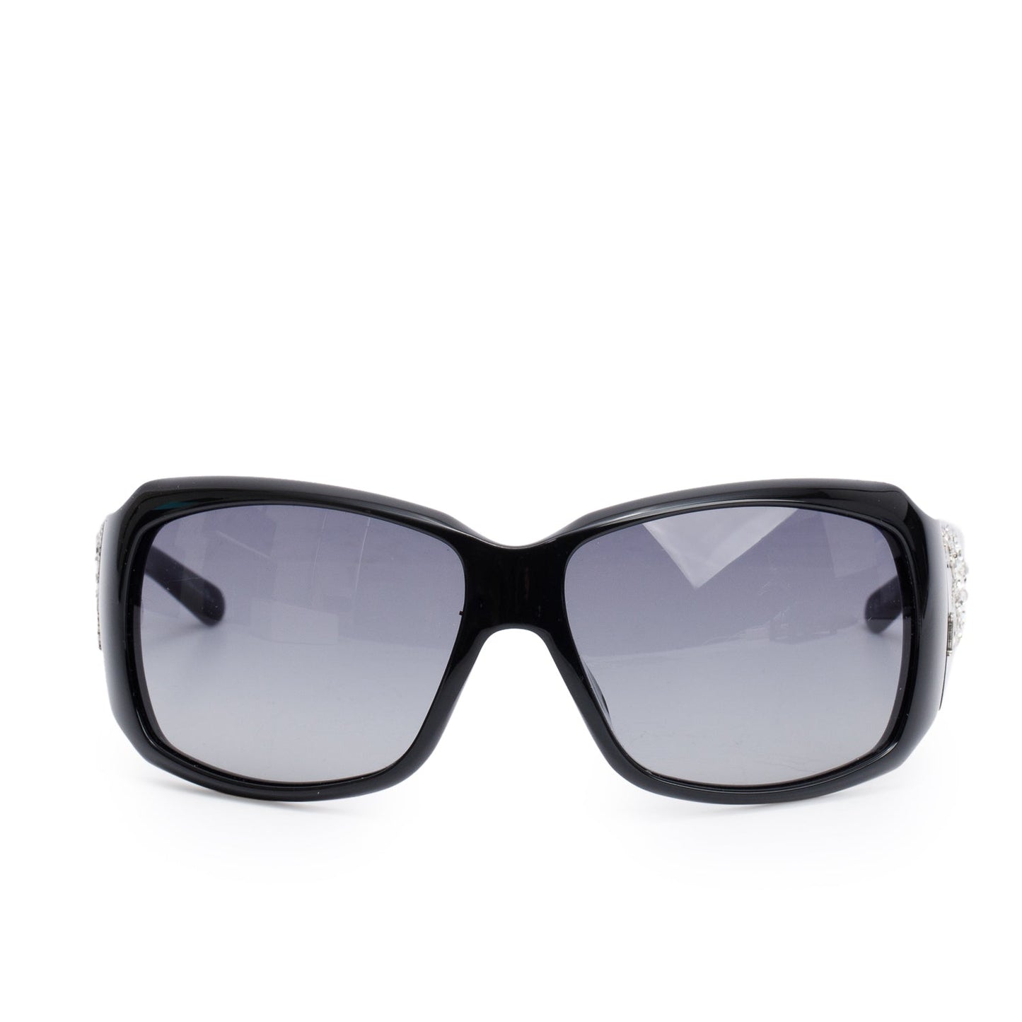 Christian Dior D2895 Black Acetate Strassy Sunglasses