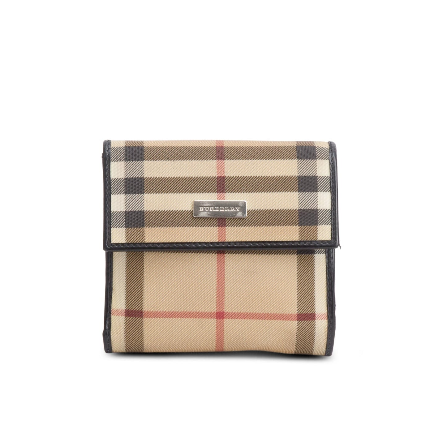 Burberry Nova Check French Wallet