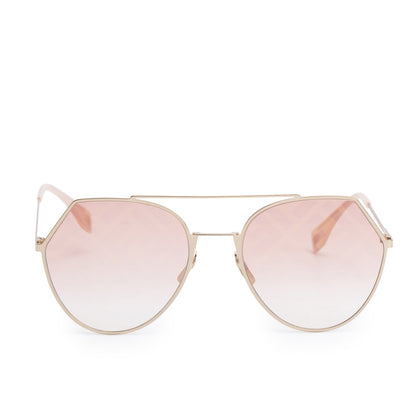 Fendi FF0194 Pink Gradient Geometric Sunglasses