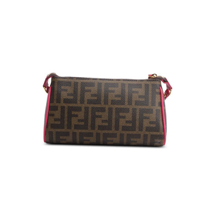 Fendi Zucca FF Canvas Crossbody Pochette