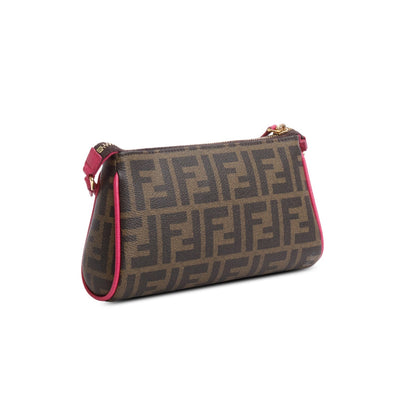 Fendi Zucca FF Canvas Crossbody Pochette