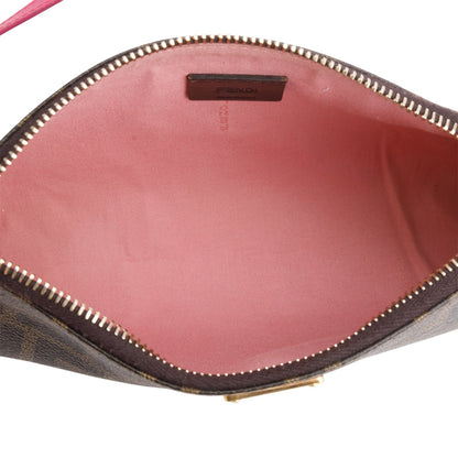 Fendi Zucca FF Canvas Crossbody Pochette