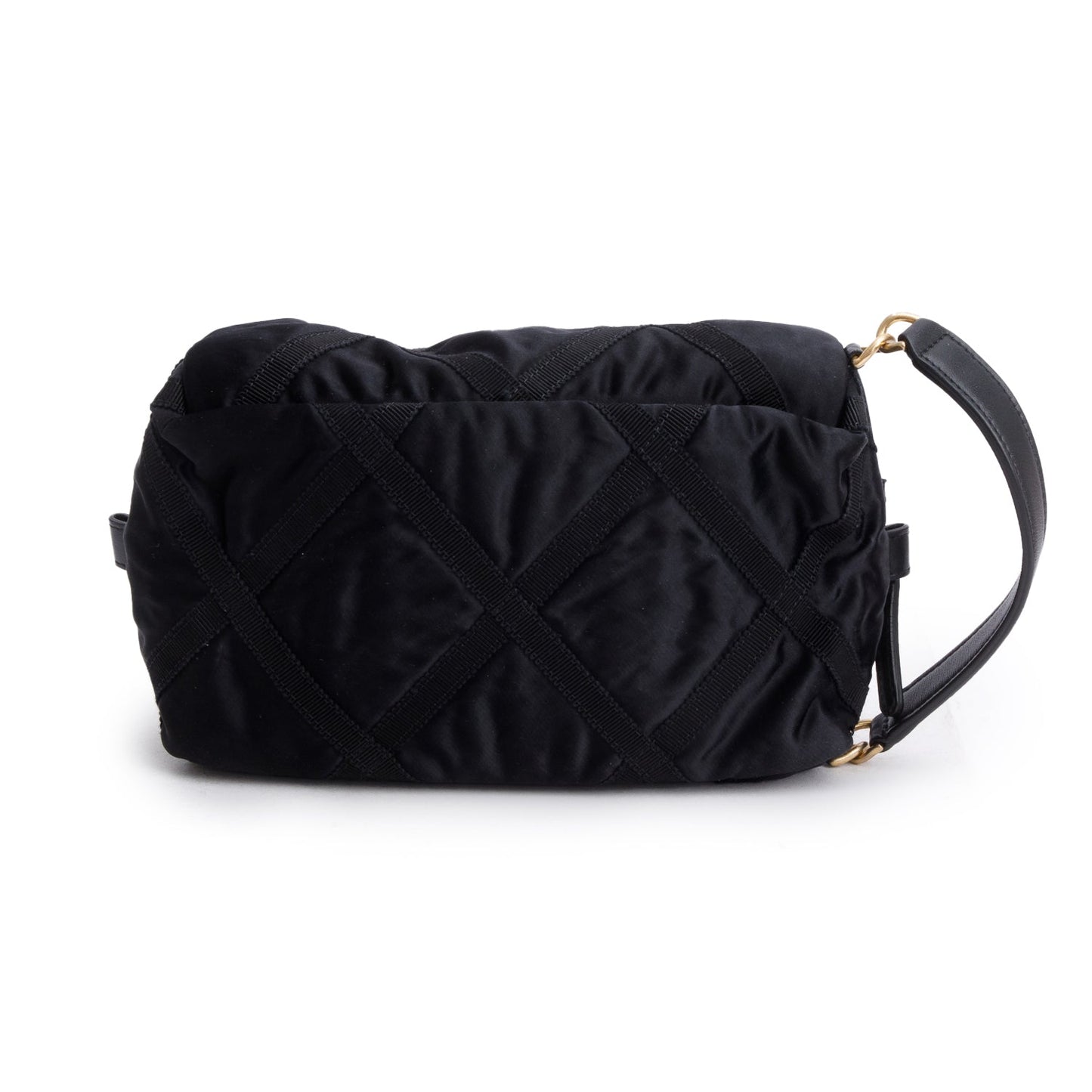 Chanel 2021 Black Nylon Grosgrain Lifestyle Pouch