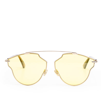 Christian Dior Havana Acetate Yellow Lenses SoReal Sunglasses