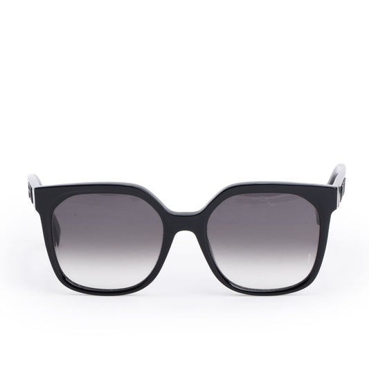 Fendi FE400071 Black Acetate Square Sunglasses
