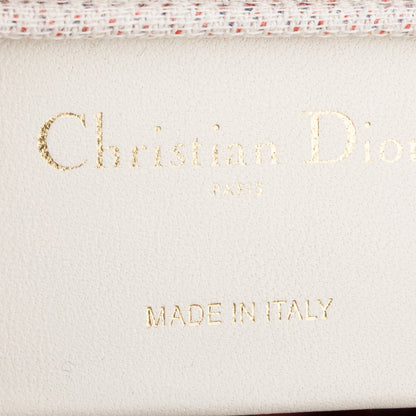 Christian Dior Beige Canvas 'L'union Fait La Force' Tote Bag