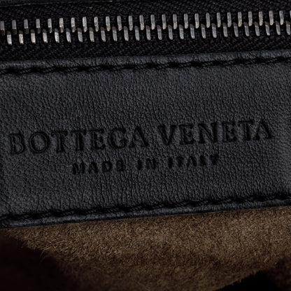 Bottega Veneta Black Nappa Intrecciato Maxi Convertible Tote