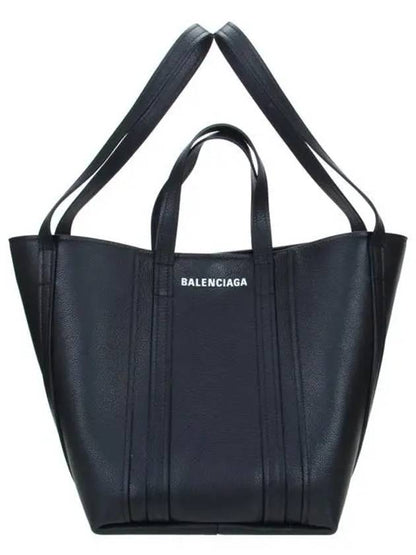 Luxury Balenciaga Trending 2025 Everyday East West Tote Bag Black