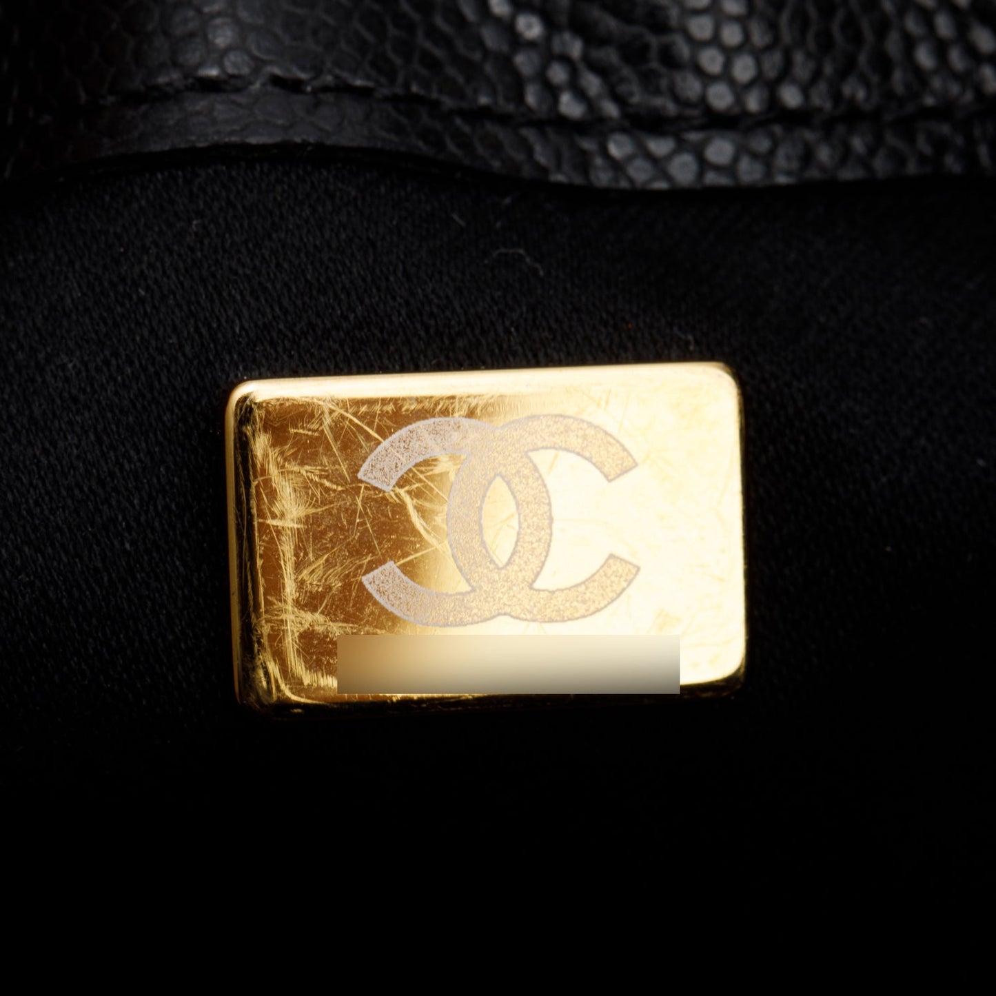 Chanel 2025 Black Caviar Leather 25 Small Bucket Bag
