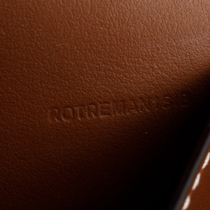Burberry Brown Calfskin Vintage Check New Hampshire Bag