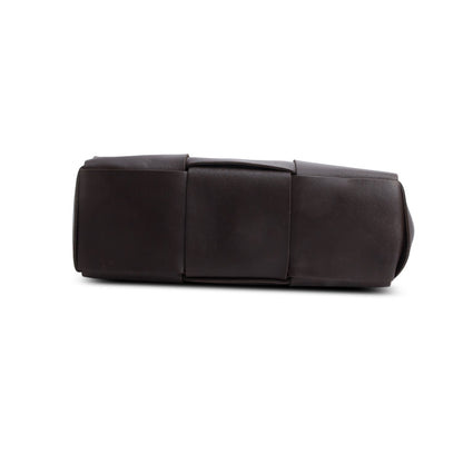 Bottega Veneta Brown Maxi Intrecciato Arco Small Tote Bag