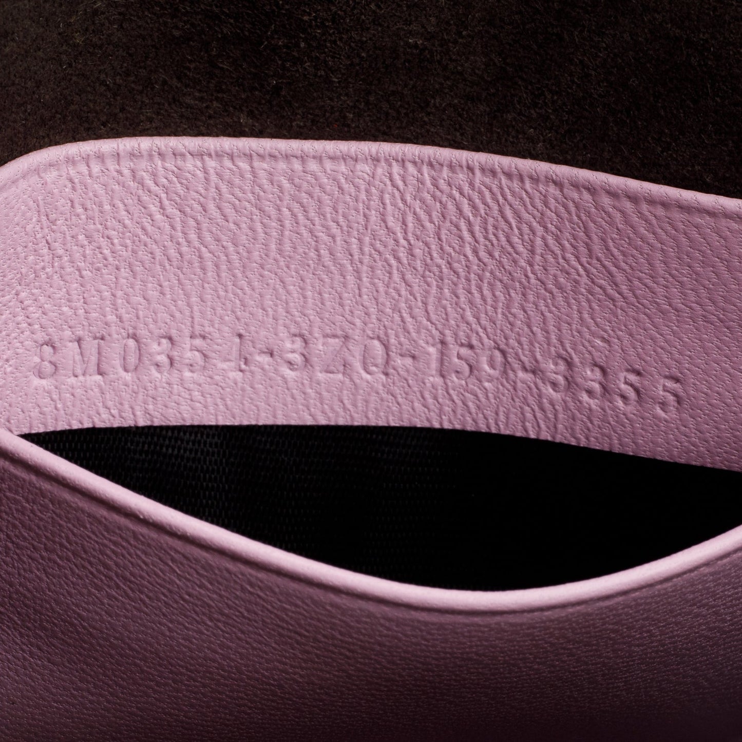 Fendi Pink Calfskin Micro Monster Baguette