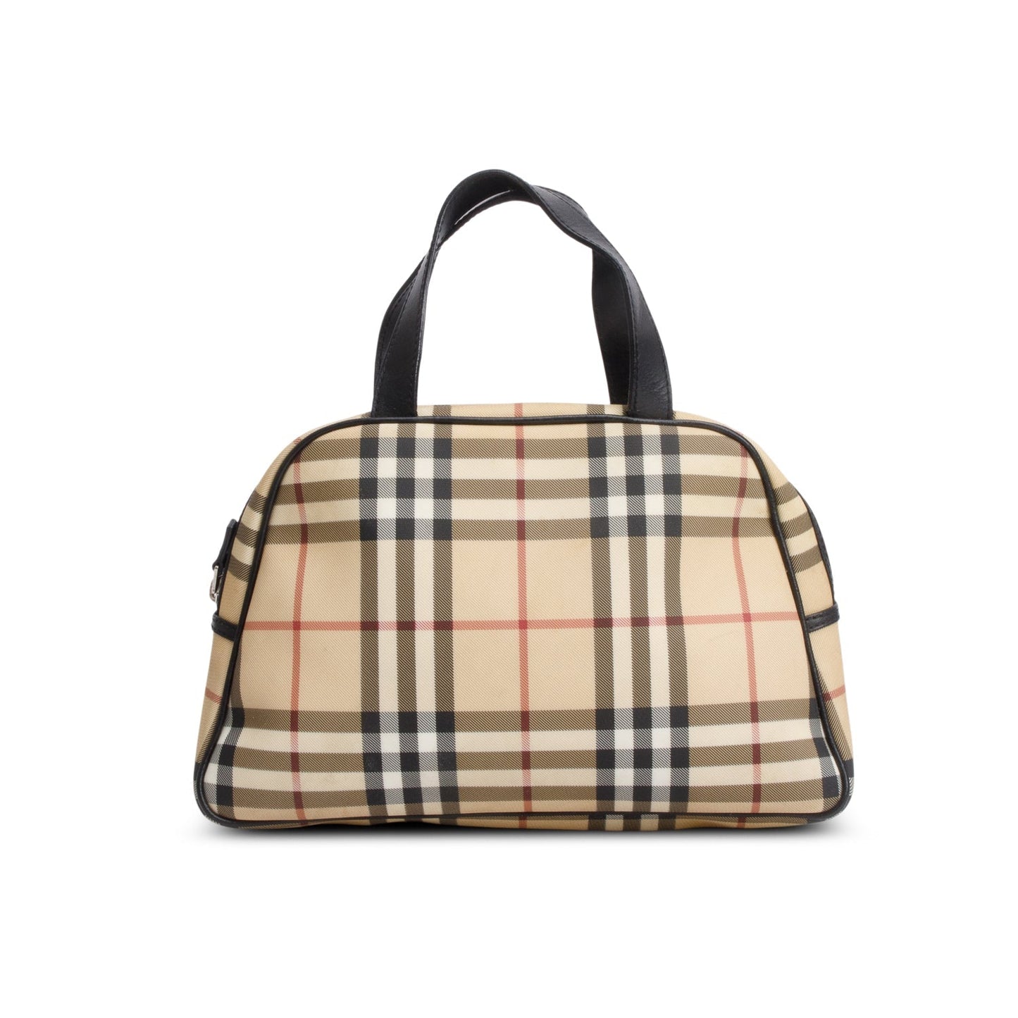 Burberry Beige Nova Check Top Handle Bag