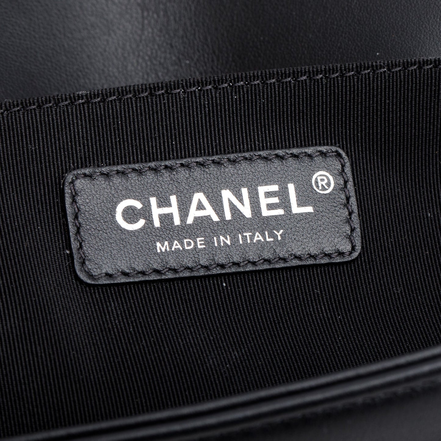 Chanel 2021 Black Quilted Lambskin Leather Medium Boy Bag
